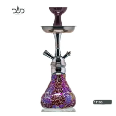 11166 - DUD Shisha Mosaic Glasswork Purple