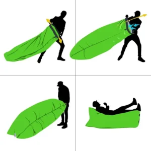 Air Bed Inflatable Chair (Rose) - Image 3