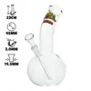 Bong en verre BOX 23 cm (0806)