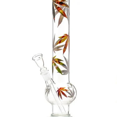 Glass Bong Multi Leaf (01041)