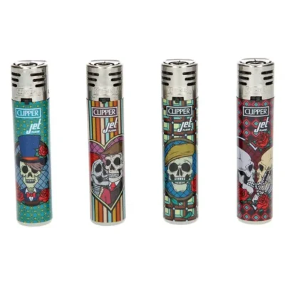 CLIPPER Jet Romantic Skulls 2