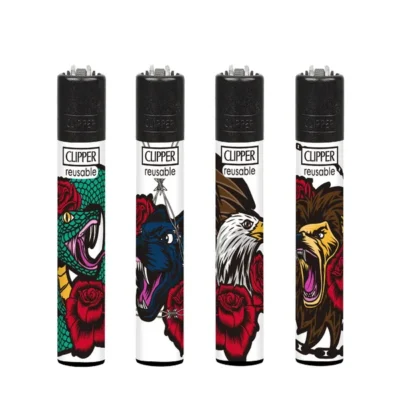 Clipper Hardcore Jungle nachfüllbares Feuerzeug