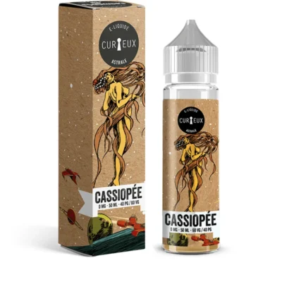 Curieux E-Liquid 50 ml - Cassiopee