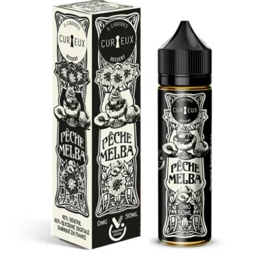 Curieux E-Liquid 50 ml - Peche Melba