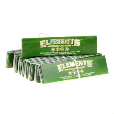 Elements Green Connoisseur 2 in 1 Rolling Papers - Beast-Garden