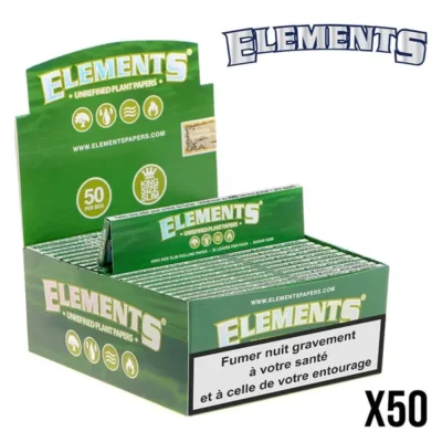 Elements Green KS Rolling Paper - Beast-Garden