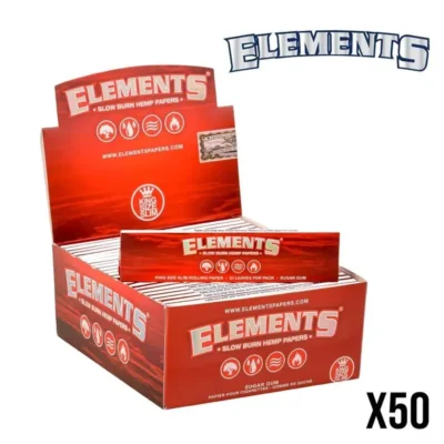 Elements Red KS Rolling Paper - Beast-Garden