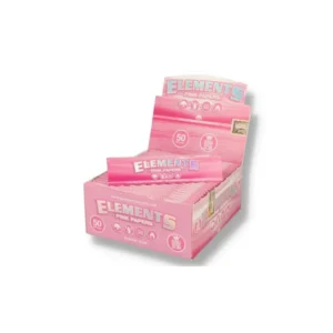 Elements Pink Papiers à rouler King Size