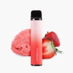E-cig Jetable 20 mg ELF Bar Fraise Glacée (2500)