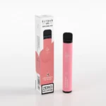 E-cig Jetable 0 mg ELF Bar Glace à la fraise (600)