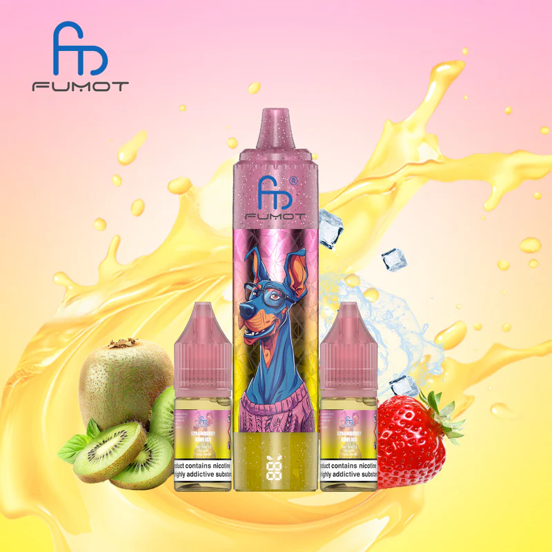 Fumot - Strawberry Kiwi Ice_2 - Beast-Garden Fumot Doberman – Strawberry Kiwi Ice - Beast-Garden