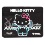 G-Rollz - Hello Kitty Neon Amsterdam 105x80 mm Foodsafe Storage Supplement Pouch – Image 2
