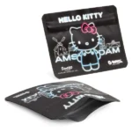 G-Rollz - Hello Kitty Neon Amsterdam 105x80 mm Foodsafe Storage Supplement Pouch – Image 3