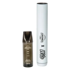 GREENEO X WILO White Window Rechargeable CBD POD - Image 3