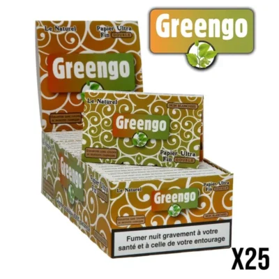 Greengo Regular Unbleached Rolling Paper - Beast-Garden