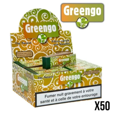 Greengo Unbleached filters carton - Beast-Garden