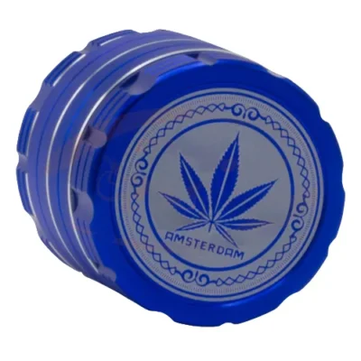 Grinder Alu GG Leaf 4 Part 40 mm (Bleu) - Beast-Garden