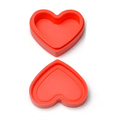 Swiss Cannabliss – Heart Silicone container 17ml - Beast-Garden