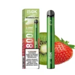 E-cig Jetable 20 mg ISOK Fraise Kiwi  (800)