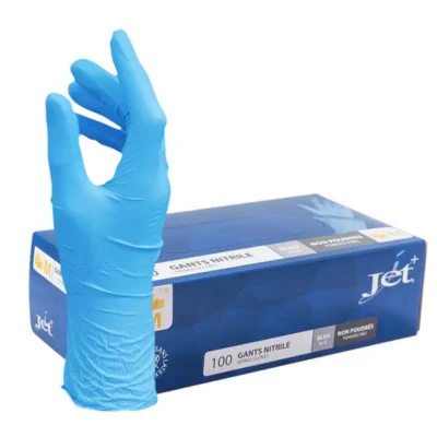 Jet+ Gants Nitrile Bleus 100pcs