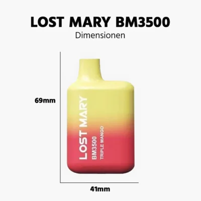 LOST MARY BM3500 20 mg Triple Mango (3500) - Beast-Garden
