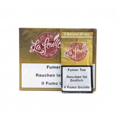 La Feuille Natural Blunt Wraps (3 Blunts) - Beast-Garden