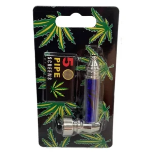 Metal Weed Pipe Leaves + Screens – Bild 2