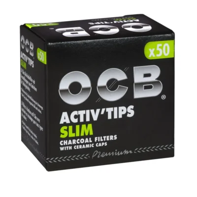 OCB Premium Activ Tips Slim (50 pc) - Beast-Garden