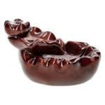 BACKFLOW INCENSE HOLDER LOTUS FLOWER CASCADE 6CM – Bild 2