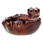 BACKFLOW INCENSE HOLDER LOTUS FLOWER CASCADE 6CM – Bild 3