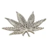 PORTE ENCENS METAL HEMP LEAF