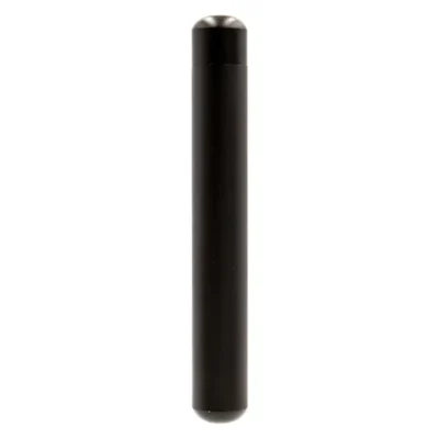 Smellproof Metal Tube Black 12 x 1.8 cm