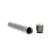 Smellproof Metal Tube Grey 12 x 1.8 cm