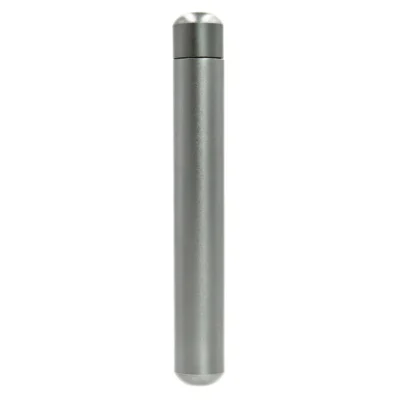 Smellproof Metal Tube Grey 12 x 1.8 cm