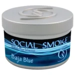 Social smok - Baja blue