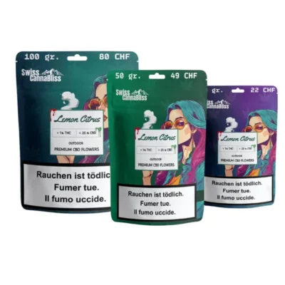 Swiss Cannabliss CBD - Lemon Citrus