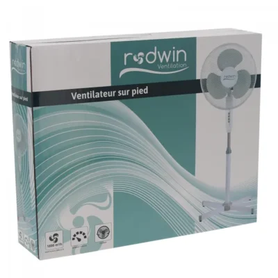 Ventilateur sur pied oscillant 45W – Rodwin Ventilation - Beast-Garden