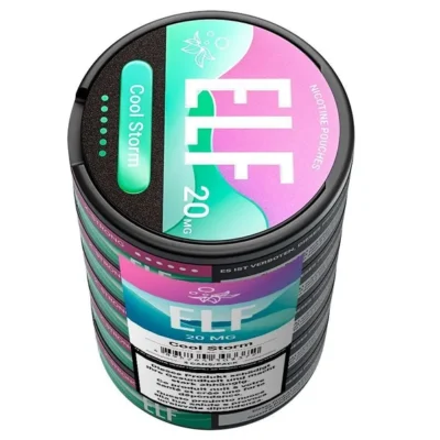 ELF Nicotine Pouches Cool Storm – 20m - Beast-Garden