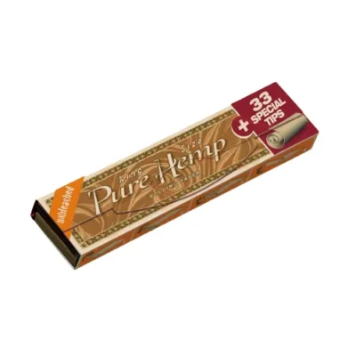 Pure Hemp Unbleached Slim (KS) +Filter - Beast-Garden
