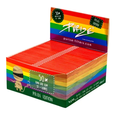 PURIZE WE LOVE DIVERSITY Papers Slim Organic (44mm) - Beast-Garden