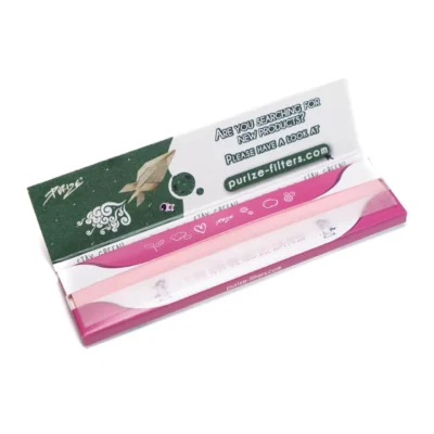 PURIZE Pink Papers King Size Organic (52mm) - Beast-Garden