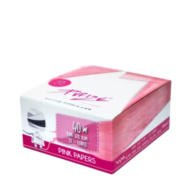 PURIZE Pink Papers King Size Organic (52mm) - Beast-Garden